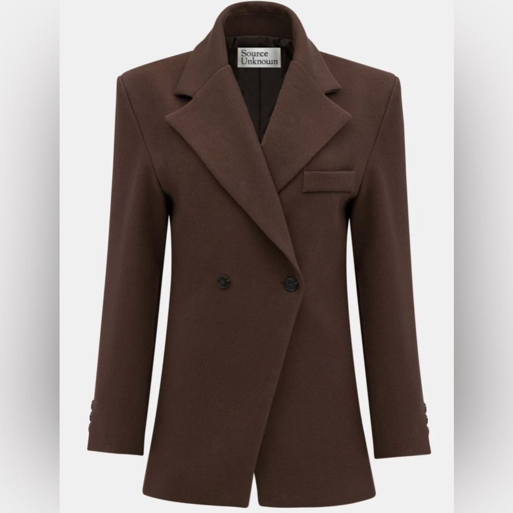 Nangy Double Breasted Cinched Blazer